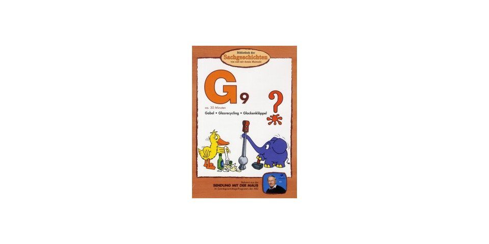 Music & Sounds DVD Bibliothek der Sachgeschichten - G9 (Gabel) von Music & Sounds