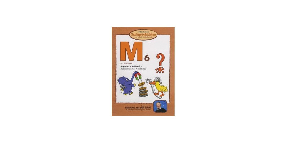 Music & Sounds DVD Bibliothek der Sachgeschichten - M6 (Magnet, Maßband, Mull) von Music & Sounds