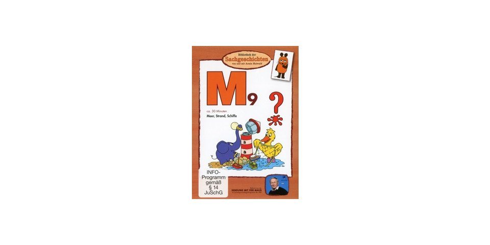 Music & Sounds DVD Bibliothek der Sachgeschichten - M9 (Meer, Strand, Schiffe) von Music & Sounds