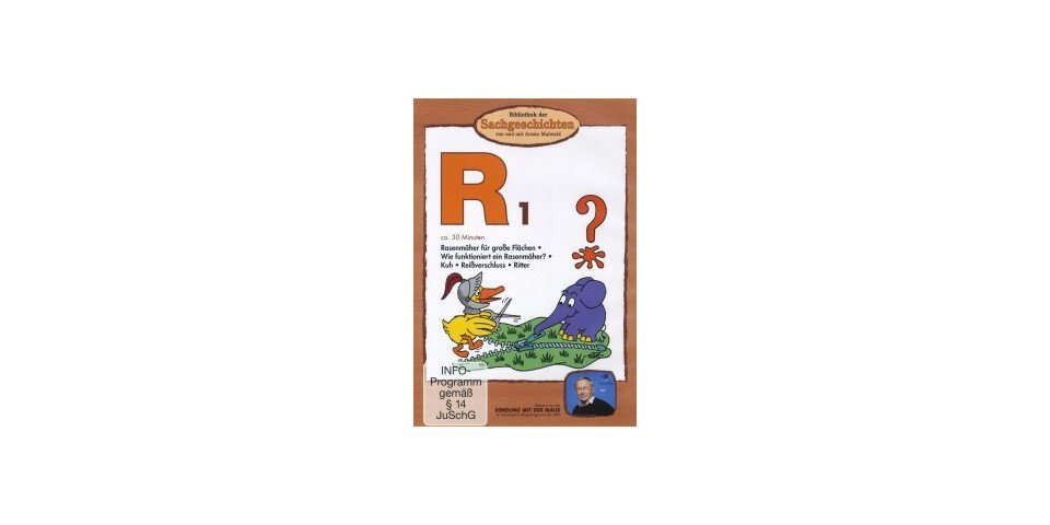Music & Sounds DVD Bibliothek der Sachgeschichten - R1 (Rasenmäher) von Music & Sounds
