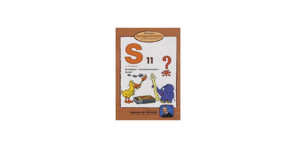 Music & Sounds DVD Bibliothek der Sachgeschichten - S11 (Streichhölzer) von Music & Sounds