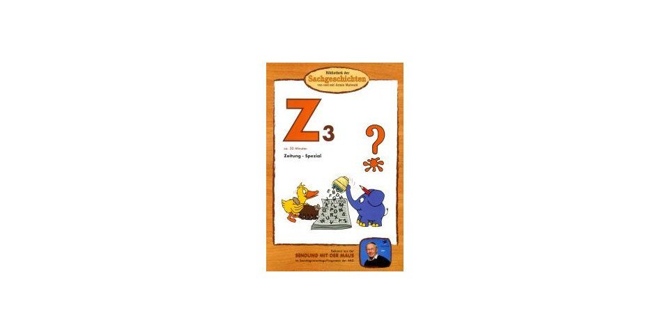 Music & Sounds DVD Bibliothek der Sachgeschichten - Z3 (Zeitung) von Music & Sounds
