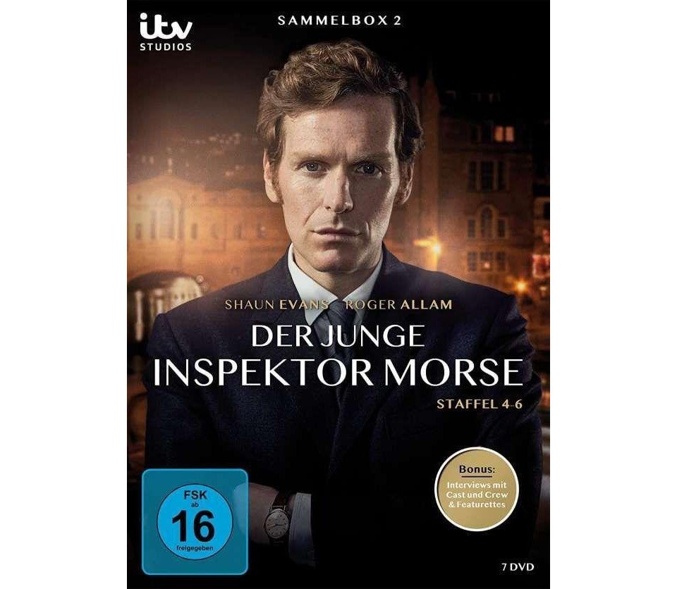 Music & Sounds DVD Der junge Inspektor Morse Sammelbox 2 (4-6) von Music & Sounds