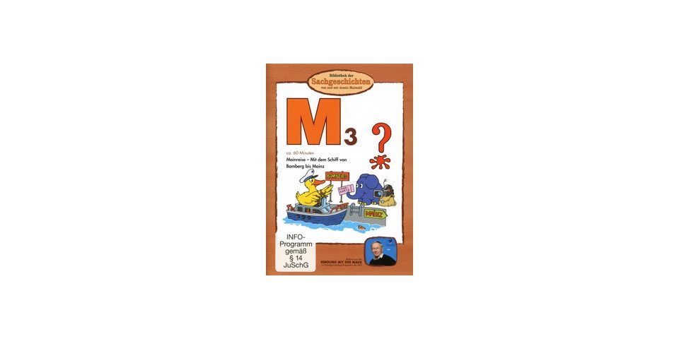 Music & Sounds DVD M3, Mainreise - Mit dem Schiff von Bamberg bis Mainz, DVD Music & Sounds DVD M3, Mainreise - Mit dem Schiff von Bamberg bis Mainz, DVD von Music & Sounds