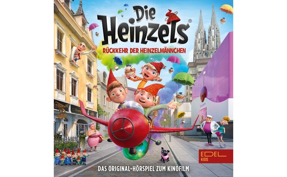 Music & Sounds Hörspiel-CD Die Heinzels - Das Orginal-Hörspiel zum Kinofilm, 1 Audio-CD von Music & Sounds