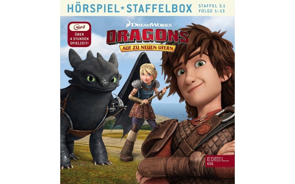 Music & Sounds Hörspiel-CD Dragons - Auf zu neuen Ufern -Staffelbox. Staffel.3.1, 1 MP3-CD Music & Sounds Hörspiel-CD Dragons - Auf zu neuen Ufern -Staffelbox. Staffel.3.1, 1 MP3-CD von Music & Sounds