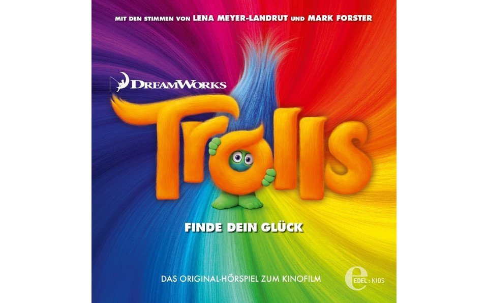 Music & Sounds Hörspiel-CD DreamWorks Trolls - Finde Dein Glück, 1 Audio-CD von Music & Sounds