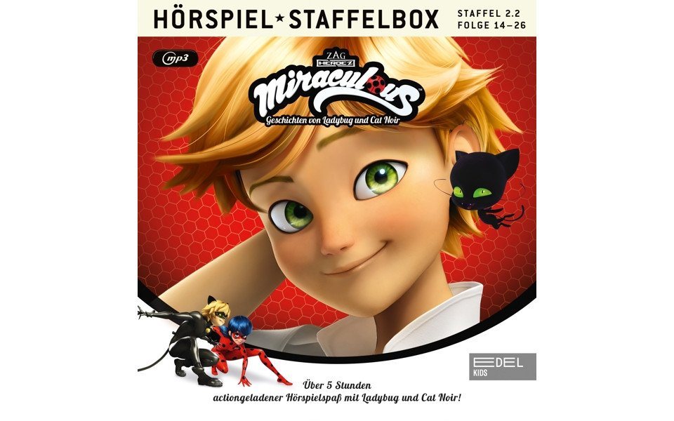 Music & Sounds Hörspiel-CD Miraculous - Staffelbox. Staffel.2.2, 1 MP3-CD, 1 Audio-CD Music & Sounds Hörspiel-CD Miraculous - Staffelbox. Staffel.2.2, 1 MP3-CD, 1 Audio-CD von Music & Sounds