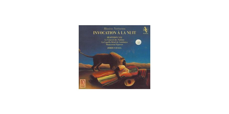 Music & Sounds Hörspiel-CD Savall/Hesperion XXI/Figueras: Invocation A La Nuit (Katalo von Music & Sounds