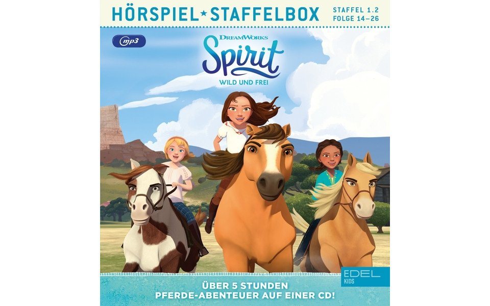 Music & Sounds Hörspiel-CD Spirit, wild und frei - Staffelbox. Box.1.2, 1 MP3-CD Music & Sounds Hörspiel-CD Spirit, wild und frei - Staffelbox. Box.1.2, 1 MP3-CD von Music & Sounds