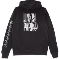 Linkin Park Distortion Hoodie - Black - XXL von Music