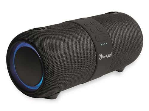 MusicMan Sound Blaster BT-X56 - Bluetooth V4.2, Stereolautsprecher, Sound, TWS Funktion, FM Radio, Mikrofon, Schultergurt, Party, USB, AUX IN, Mobile Soundstation, LED Beleuchtung. MusicMan Sound Blaster BT-X56 - Bluetooth V4.2, Stereolautsprecher, Sound, TWS Funktion, FM Radio, Mikrofon, Schultergurt, Party, USB, AUX IN, Mobile Soundstation, LED Beleuchtung. von MusicMan