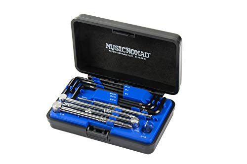 MusicNomad MN235 Premium Guitar Tech Truss Rod Wrench Set - 11 pcs. von MusicNomad