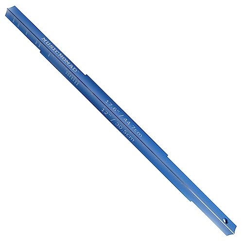 MusicNomad Tri-Beam 3 'n 1 Straight Edge, Ruler & Scale Lenght Ruler for Acoustic & Electric Guitars von MusicNomad