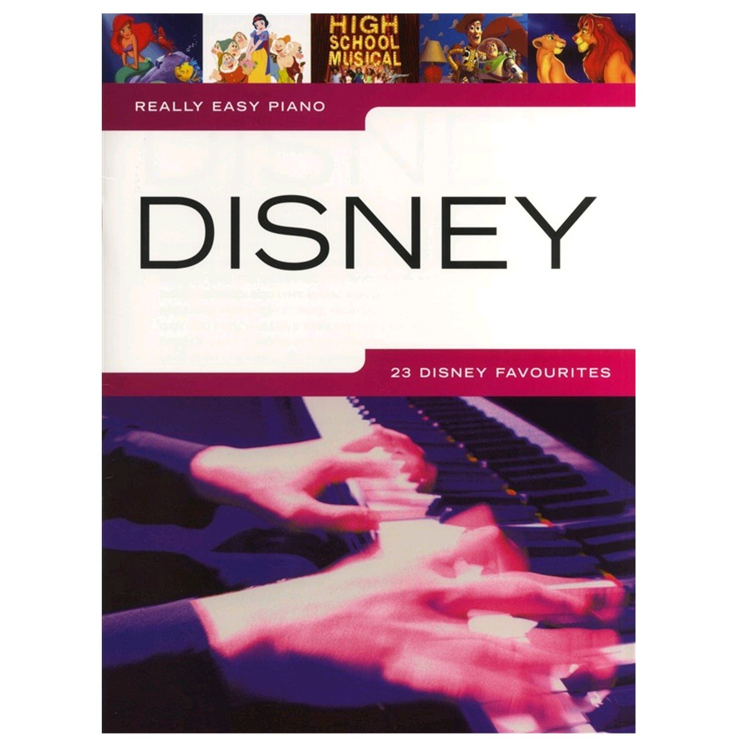 MusicSales Really Easy Piano Disney Songbook (englischsprachig) von MusicSales