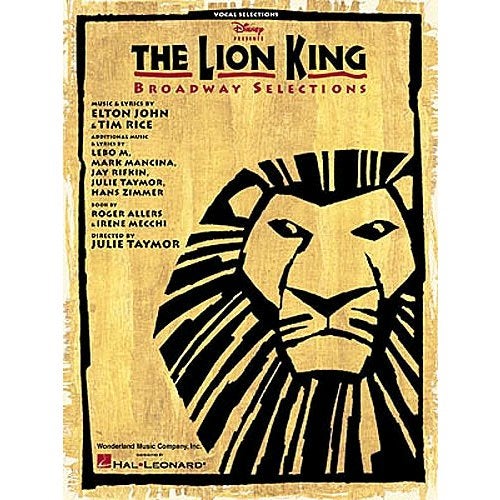 MusicSales - The Lion King: Broadway Selections Songbook (PVG) von MusicSales