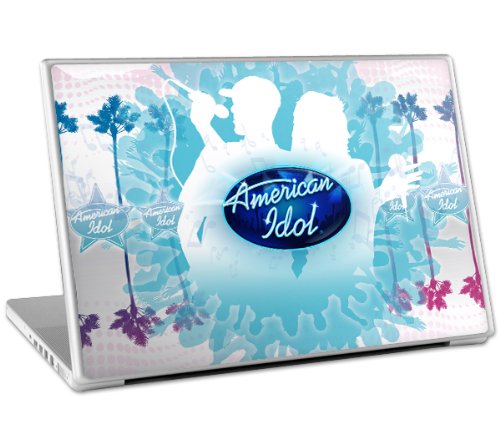MusicSkins Design-Schutzfolie für MacBook, MacBook Pro, MacBook Air und Notebooks (33 cm / 13 Zoll), Motiv American Idol Collage von MusicSkins