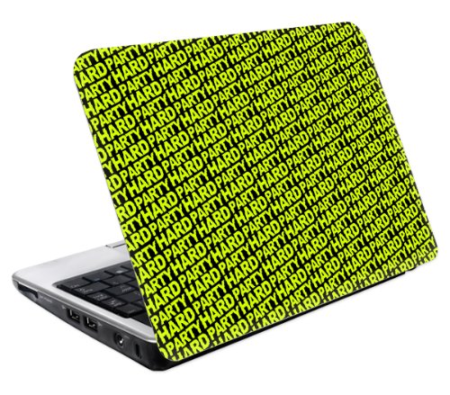 MusicSkins Design-Schutzfolie für Netbooks, Motiv Andrew W.K. Party Hard Neon 235 mm x 140 mm von MusicSkins