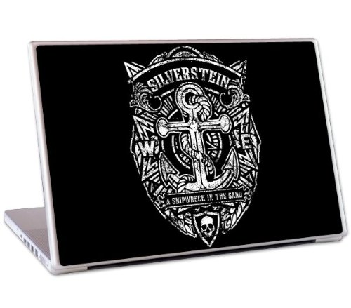 MusicSkins Schutzfolie für 28 cm (11 Zoll) MacBook Air, Design: Silverstein - Anker von MusicSkins