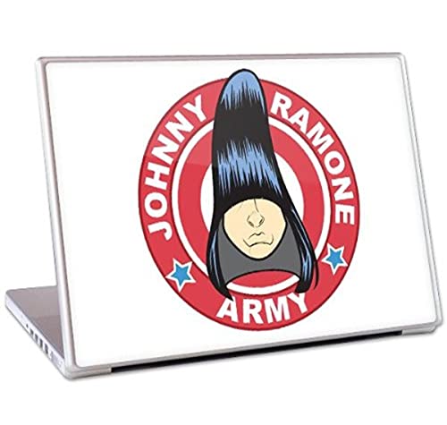 MusicSkins Schutzfolie mit Johnny Ramone Army Toonhead für 28 cm (11 Zoll) MacBook Air von MusicSkins