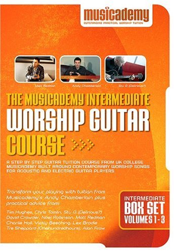 The Musicademy Intermediate Worship Guitar Course Box Set Volumes 1-3 [DVD] [NTSC] von Musicademy