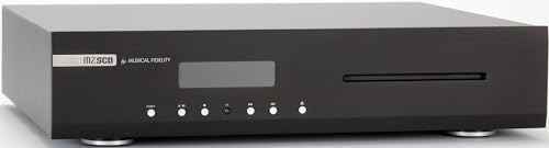 Musical Fidelity M2SCD, Hochwertiger Hi-Fi CD Player mit 24 bit Delta-Sigma DAC, Schwarz von Musical Fidelity
