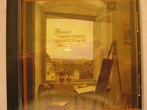 Hummel: Three String Quartets op 30 [Music CD] von Musical Heritage Society
