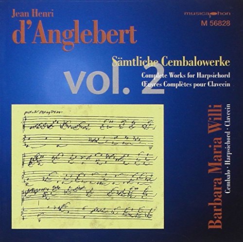 Jean-Henri D'Anglebert - Werke für Cembalo - Vol. 2 von Musicaphon (Klassik Center Kassel)