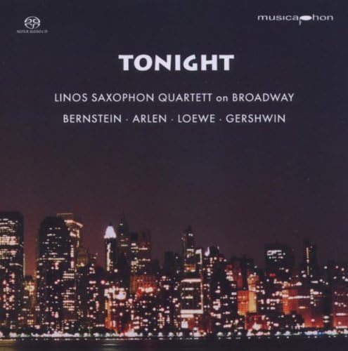Tonight.Linos Saxophon Quartett on Broadway von Musicaphon (Klassik Center Kassel)