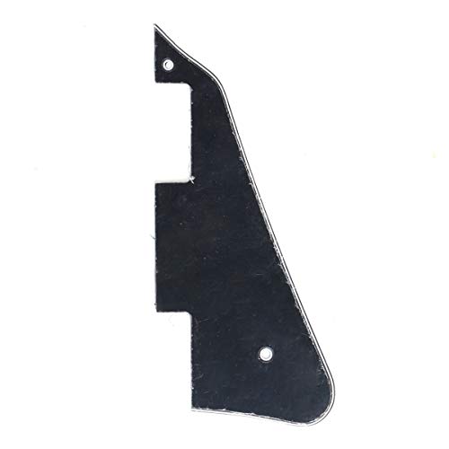 Musiclily LP Gitarren-Pickguard für USA Les Paul Modern Style E-Gitarre, 3-lagig, schwarz von Musiclily