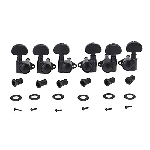 Musiclily Ultra 3L3R Roto-Style Geschlossen Gitarre Mechaniken für Les Paul LP SG Style E-Gitarre oder Akustikgitarre, Schwarz Musiclily Ultra 3L3R Roto-Style Geschlossen Gitarre Mechaniken für Les Paul LP SG Style E-Gitarre oder Akustikgitarre, Schwarz von Musiclily