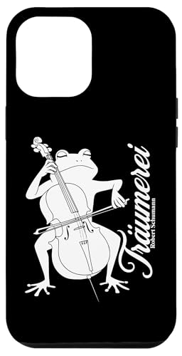 Cello Frosch spielt Träumerei von Robert Schumann Cellist Hülle für iPhone 12 Pro Max Cello Frosch spielt Träumerei von Robert Schumann Cellist Hülle für iPhone 12 Pro Max von Musikalische Tiere für Orchester Musiker