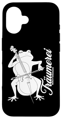 Cello Frosch spielt Träumerei von Robert Schumann Cellist Hülle für iPhone 16 Cello Frosch spielt Träumerei von Robert Schumann Cellist Hülle für iPhone 16 von Musikalische Tiere für Orchester Musiker