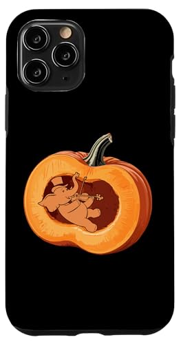 Elefant spielt Violine im Kürbis Geigerin Violinist Geiger Hülle für iPhone 11 Pro Elefant spielt Violine im Kürbis Geigerin Violinist Geiger Hülle für iPhone 11 Pro von Musikalische Tiere für Orchester Musiker