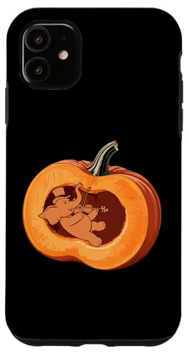 Elefant spielt Violine im Kürbis Geigerin Violinist Geiger Hülle für iPhone 11 Elefant spielt Violine im Kürbis Geigerin Violinist Geiger Hülle für iPhone 11 von Musikalische Tiere für Orchester Musiker