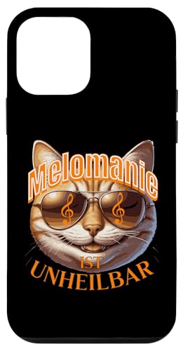 Melomanie ist unheilbar musiksüchtige Katze Musik Freaks Hülle für iPhone 12 mini Melomanie ist unheilbar musiksüchtige Katze Musik Freaks Hülle für iPhone 12 mini von Musikalische Tiere für Orchester Musiker