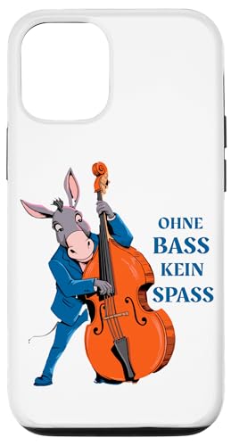 Ohne Bass Kein Spaß Kontrabass Esel Rockabilly Kontrabassist Hülle für iPhone 12/12 Pro Ohne Bass Kein Spaß Kontrabass Esel Rockabilly Kontrabassist Hülle für iPhone 12/12 Pro von Musikalische Tiere für Orchester Musiker