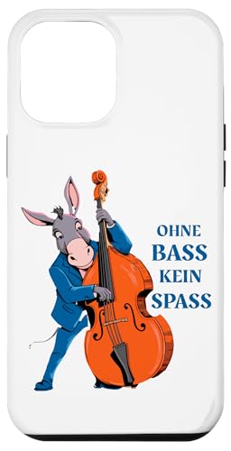 Ohne Bass Kein Spaß Kontrabass Esel Rockabilly Kontrabassist Hülle für iPhone 12 Pro Max Ohne Bass Kein Spaß Kontrabass Esel Rockabilly Kontrabassist Hülle für iPhone 12 Pro Max von Musikalische Tiere für Orchester Musiker