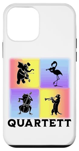 Tierisches Musiker Quartett Orchester Musikalische Tiere Hülle für iPhone 12 mini Tierisches Musiker Quartett Orchester Musikalische Tiere Hülle für iPhone 12 mini von Musikalische Tiere für Orchester Musiker