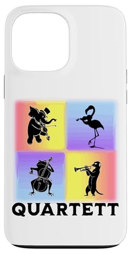 Tierisches Musiker Quartett Orchester Musikalische Tiere Hülle für iPhone 13 Pro Max Tierisches Musiker Quartett Orchester Musikalische Tiere Hülle für iPhone 13 Pro Max von Musikalische Tiere für Orchester Musiker