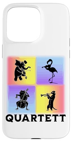 Tierisches Musiker Quartett Orchester Musikalische Tiere Hülle für iPhone 15 Pro Max Tierisches Musiker Quartett Orchester Musikalische Tiere Hülle für iPhone 15 Pro Max von Musikalische Tiere für Orchester Musiker