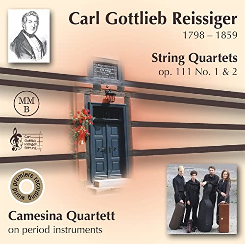 Carl Gottlieb Reissiger: String Quartets op. 111 No. 1 & 2 von Video Delta