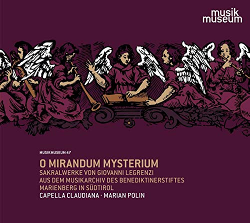 Legrenzi: O Mirandum Mysterium - Sakralwerke von Musikmuseum (Note 1 Musikvertrieb)