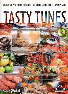 TASTY TUNES - arrangiert für Querflöte - Klavier - mit CD [Noten / Sheetmusic] Komponist: COWLES COLIN von Musikverlag Fentone