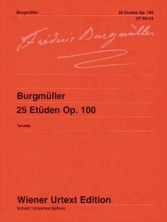 Musikverlag Wiener Urtext 25 ETUEDEN OP 100 - arrangiert für Klavier [Noten/Sheetmusic] Komponist: BURGMUELLER Friedrich von Musikverlag Wiener Urtext