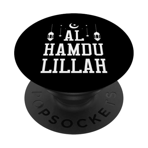 Allah T-Shirt Islamisches Design Al Hamdulillah PopSockets Klebender PopGrip Allah T-Shirt Islamisches Design Al Hamdulillah PopSockets Klebender PopGrip von Muslimisches Shirt für Ramadan Eid Gebet Islam