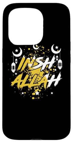 Allah T-Shirt Islamisches Design Insh Allah Hülle für iPhone 15 Pro Allah T-Shirt Islamisches Design Insh Allah Hülle für iPhone 15 Pro von Muslimisches Shirt für Ramadan Eid Gebet Islam