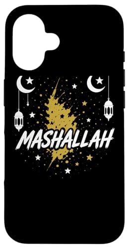 Allah T-Shirt Islamisches Design Masallah Hülle für iPhone 16 Allah T-Shirt Islamisches Design Masallah Hülle für iPhone 16 von Muslimisches Shirt für Ramadan Eid Gebet Islam