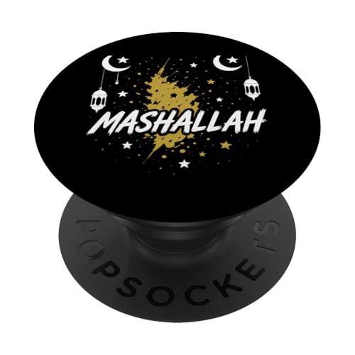Allah T-Shirt Islamisches Design Masallah PopSockets Klebender PopGrip Allah T-Shirt Islamisches Design Masallah PopSockets Klebender PopGrip von Muslimisches Shirt für Ramadan Eid Gebet Islam