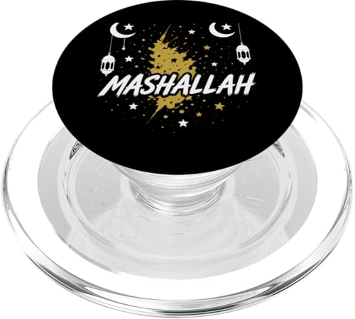 Allah T-Shirt Islamisches Design Masallah PopSockets PopGrip für MagSafe Allah T-Shirt Islamisches Design Masallah PopSockets PopGrip für MagSafe von Muslimisches Shirt für Ramadan Eid Gebet Islam